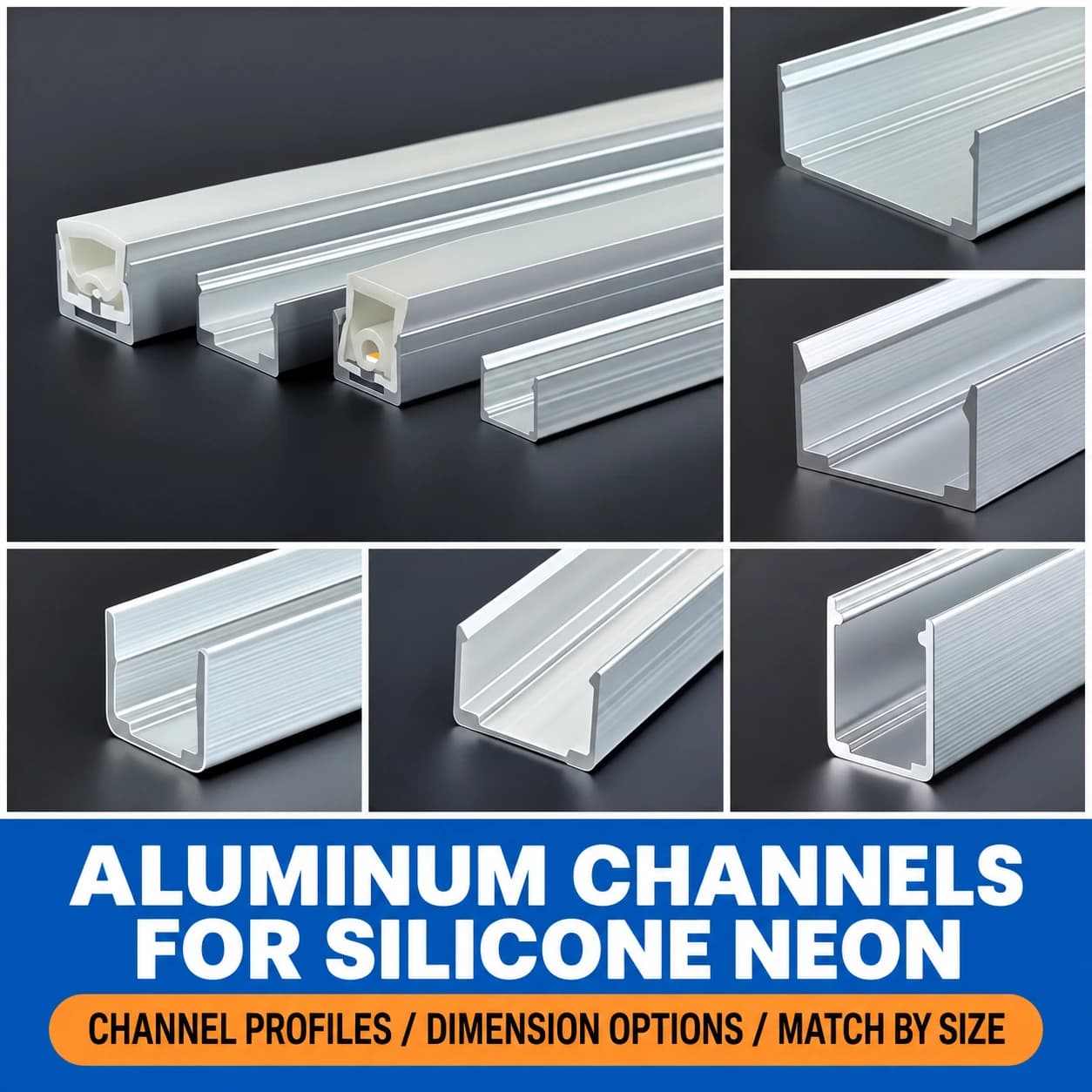 Silicone LED Strip Mounting Accessories