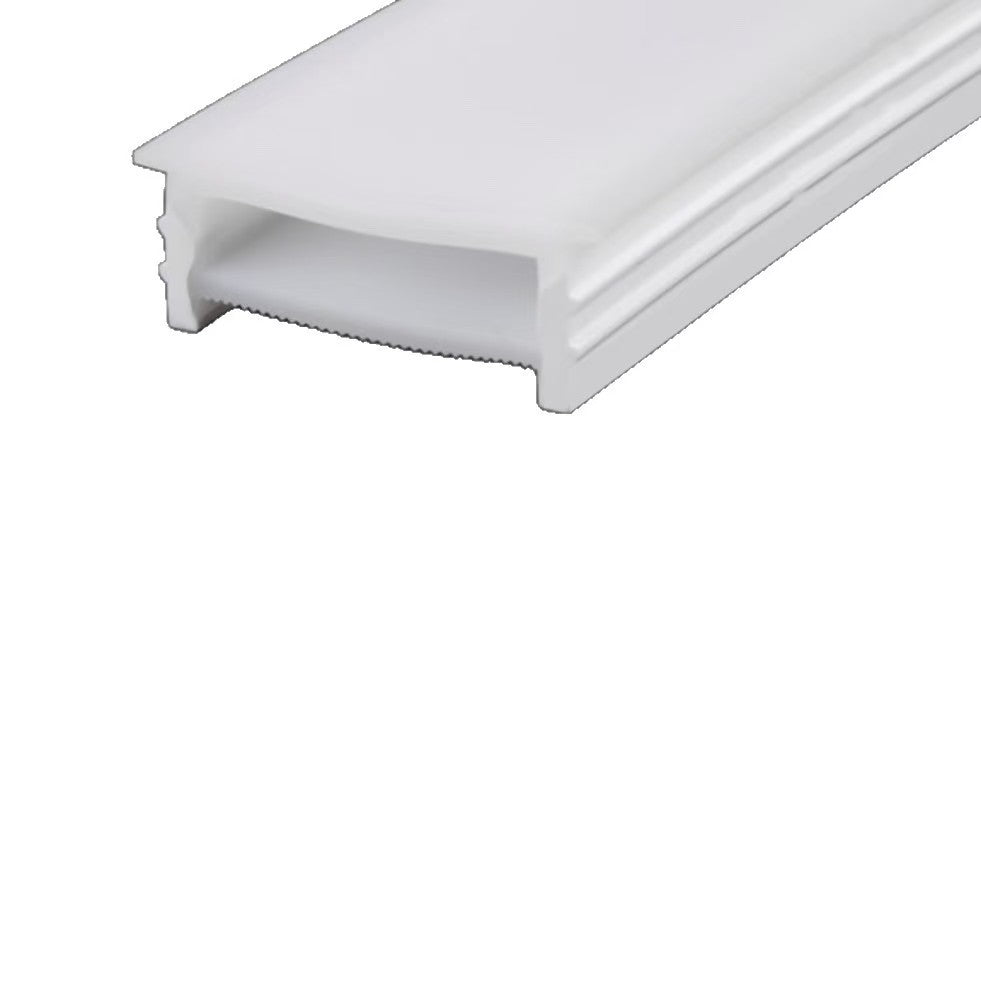 No-Thread Silicone LED Channel Cover | Snap-In Silicone Diffuser