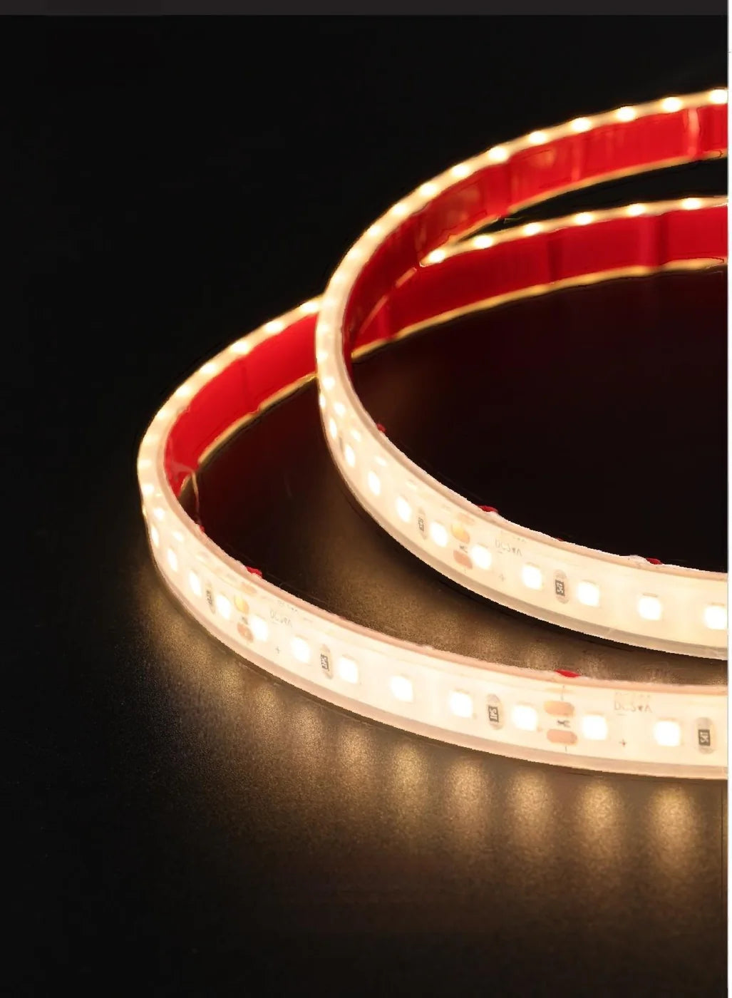 Solid silicone LED strip series