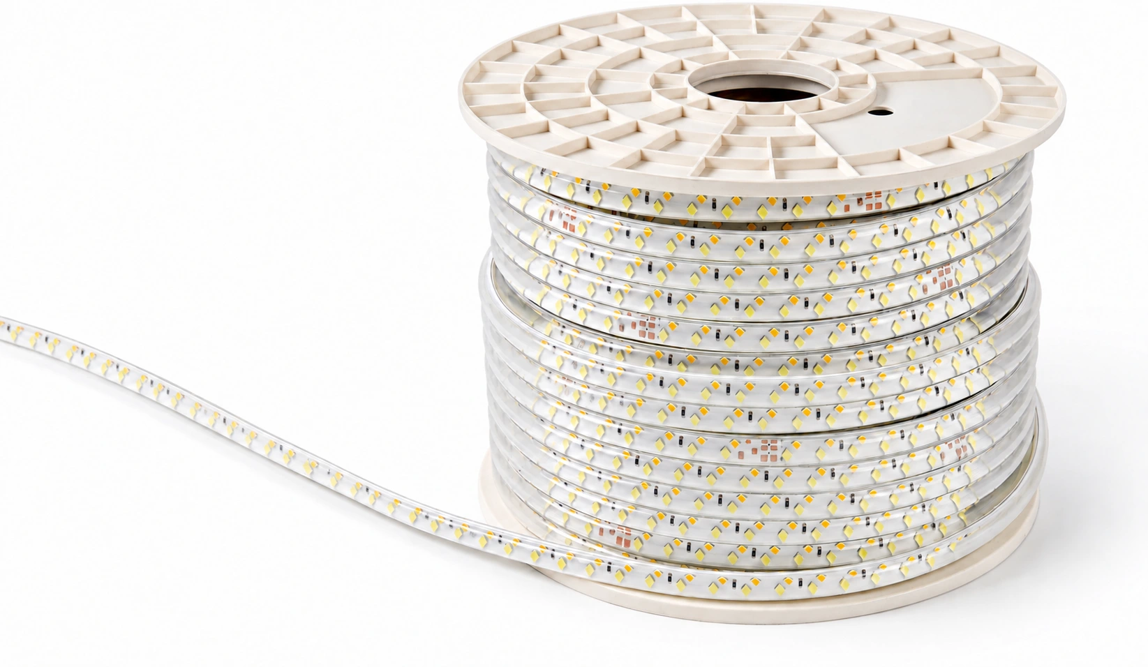 4040-120D Dual-Color Strip · Warm White + White