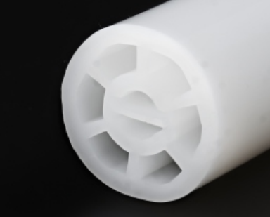 White round tube Φ33 · Empty silicone tubing only · LED strip not included
