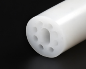 White round tube Φ16 · Empty silicone tubing only · LED strip not included