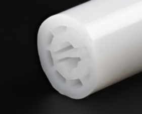 White round tube Φ26 · Empty silicone tubing only · LED strip not included