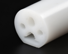 D-profile tube D25 · Empty silicone tubing only · LED strip not included