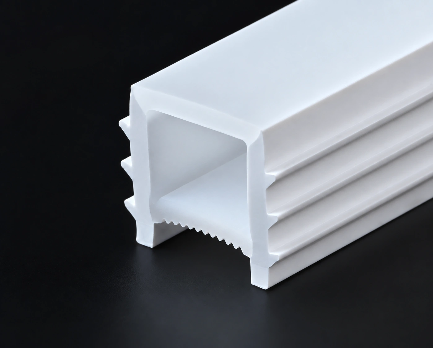 Edgeless silicone cover 10 × 10 mm · Photo reference · Approved enhanced sample