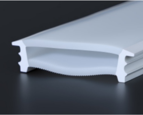 White-edge silicone cover 40 × 10 mm · Product photo
