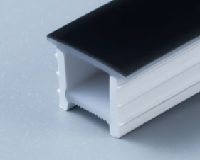 Black-face silicone cover 14 × 14 mm · Product photo