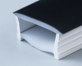 Black-face silicone cover 50 × 25 mm · Product photo