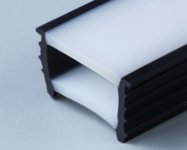 White-face cover with black edges 30 × 20 mm · Product photo