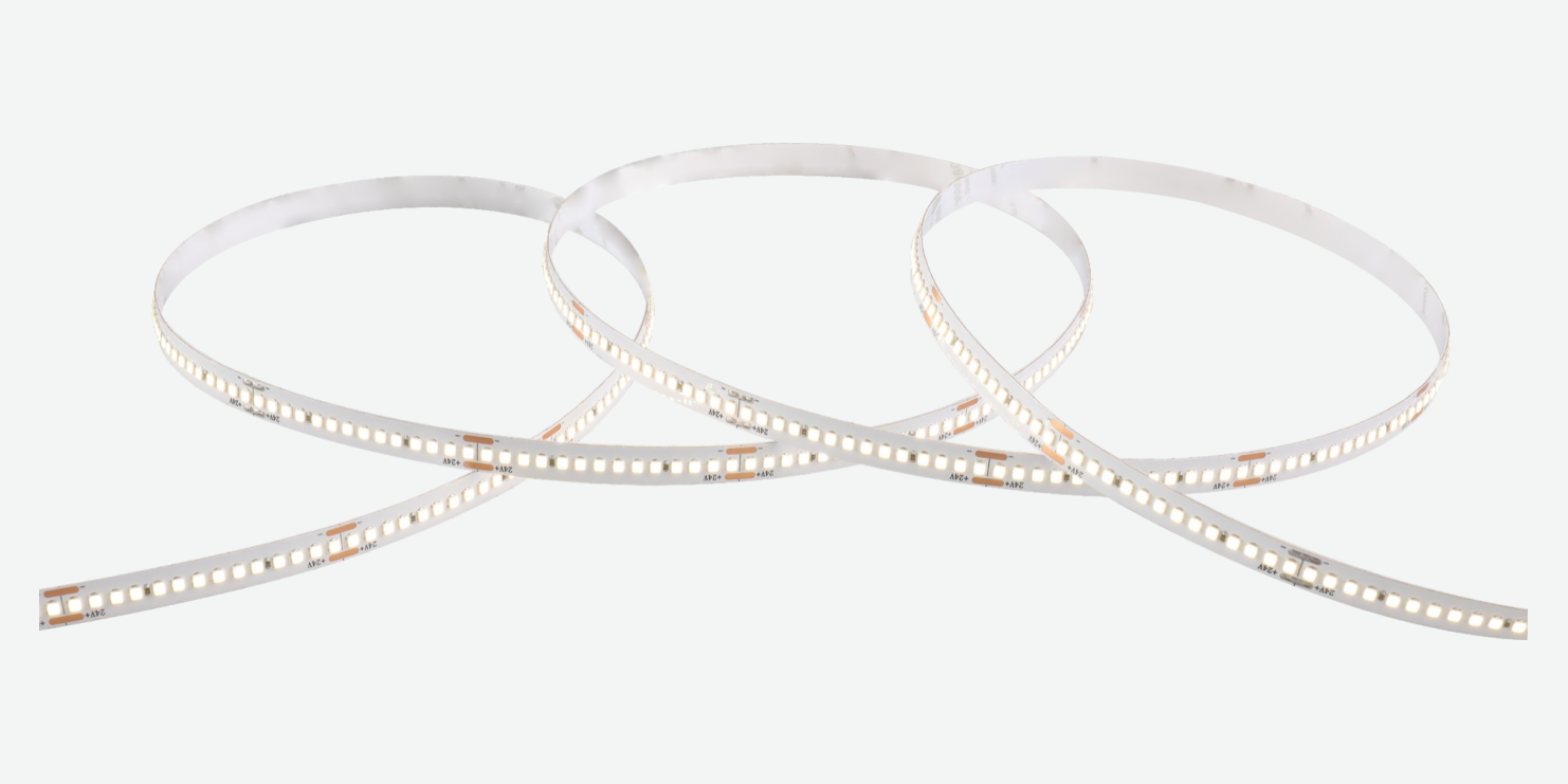 8 mm SMD 2025 Single-color LED Strip · 280 LEDs/m · 10 W/m, 2025 280 LEDs — product photograph