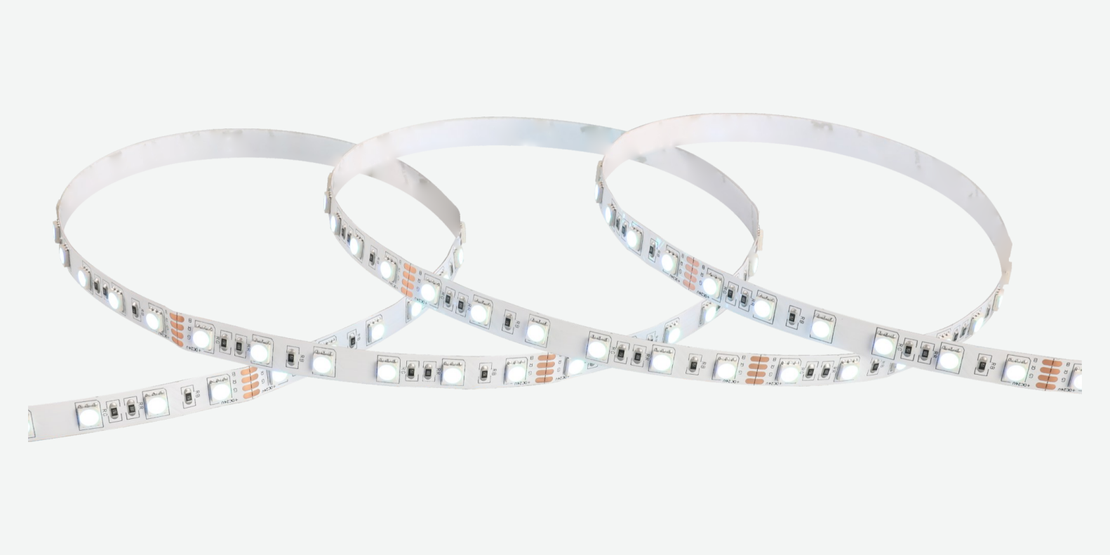 SMD 5050 RGB LED Strip · 60 LEDs/m · 12 W/m, 5050 RGB — product photograph
