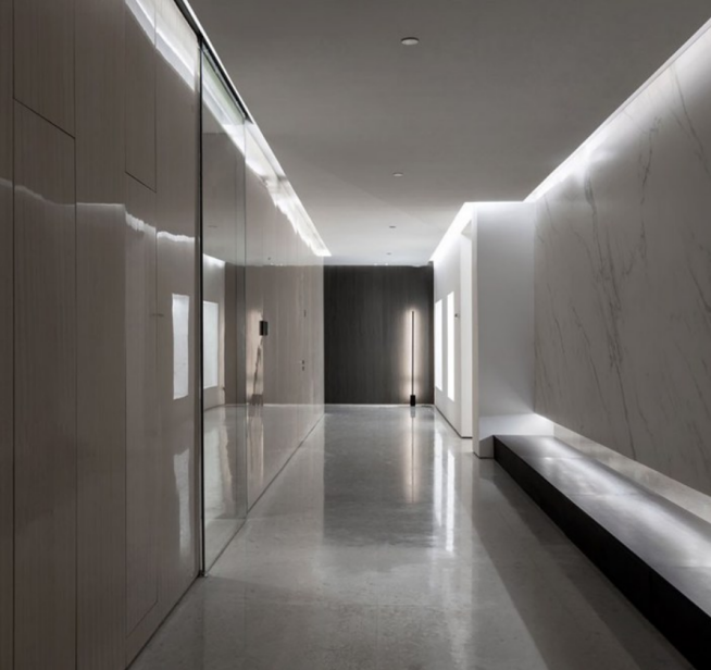 Illustrative LED strip lighting application
