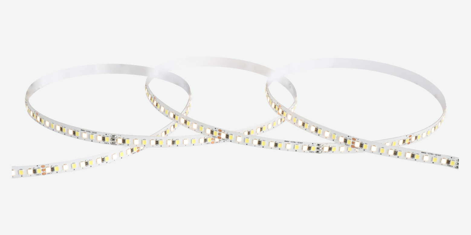 8 mm SMD 2835 Tunable white LED Strip · 192 LEDs/m, High-density tunable white — product photograph