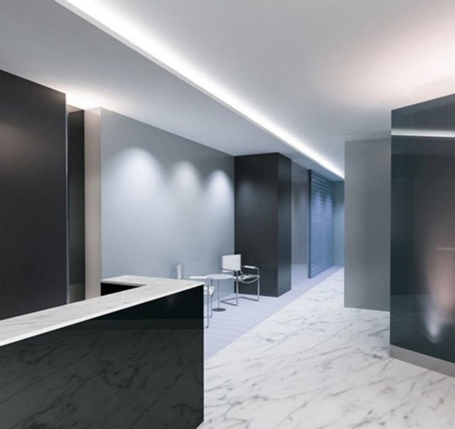Illustrative LED strip lighting application