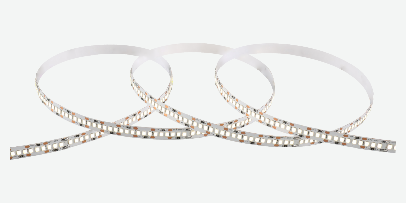 10 mm SMD 2835 Single-color LED Strip · 240 LEDs/m · 20 W/m, 240-LED single row — product photograph